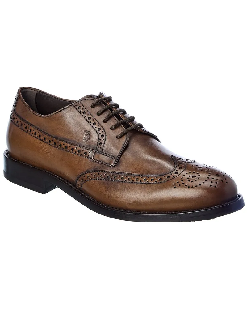 TOD'S TOD’s Leather Oxford Brown