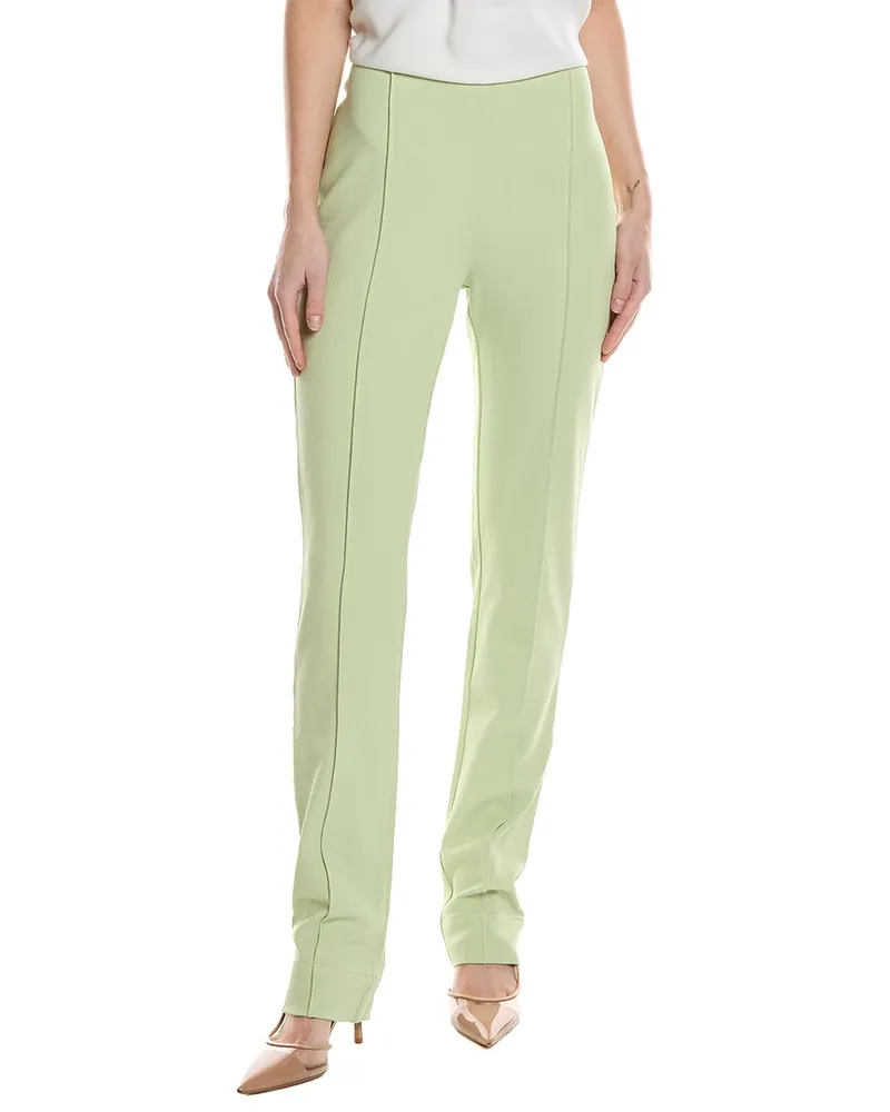 Ganni Stretch Suiting Tight Pant Green