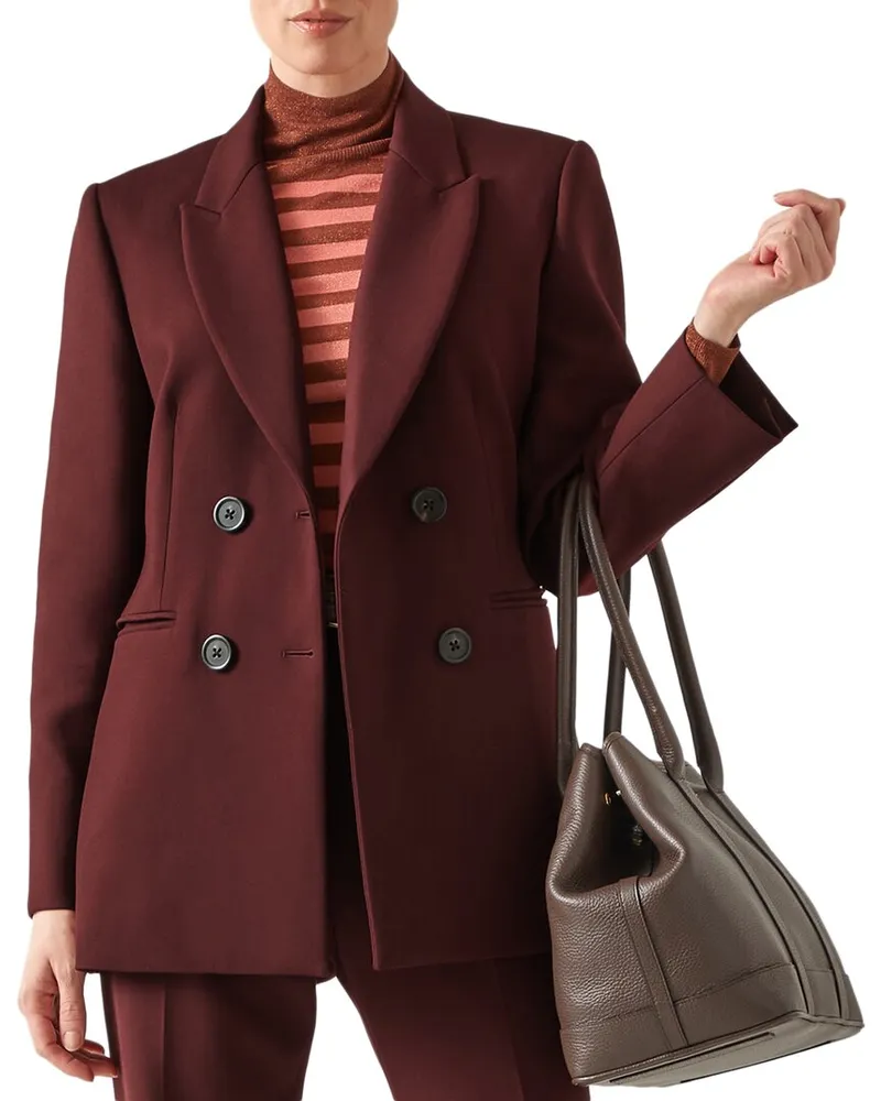 L.K.Bennett  Mariner Jacket Red