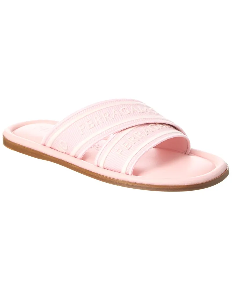 Ferragamo Signature Sandal Pink
