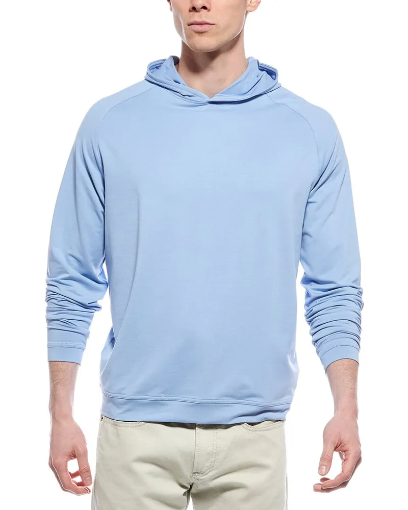 Peter Millar WM Phoenix Open Pine Performance Hoodie Blue