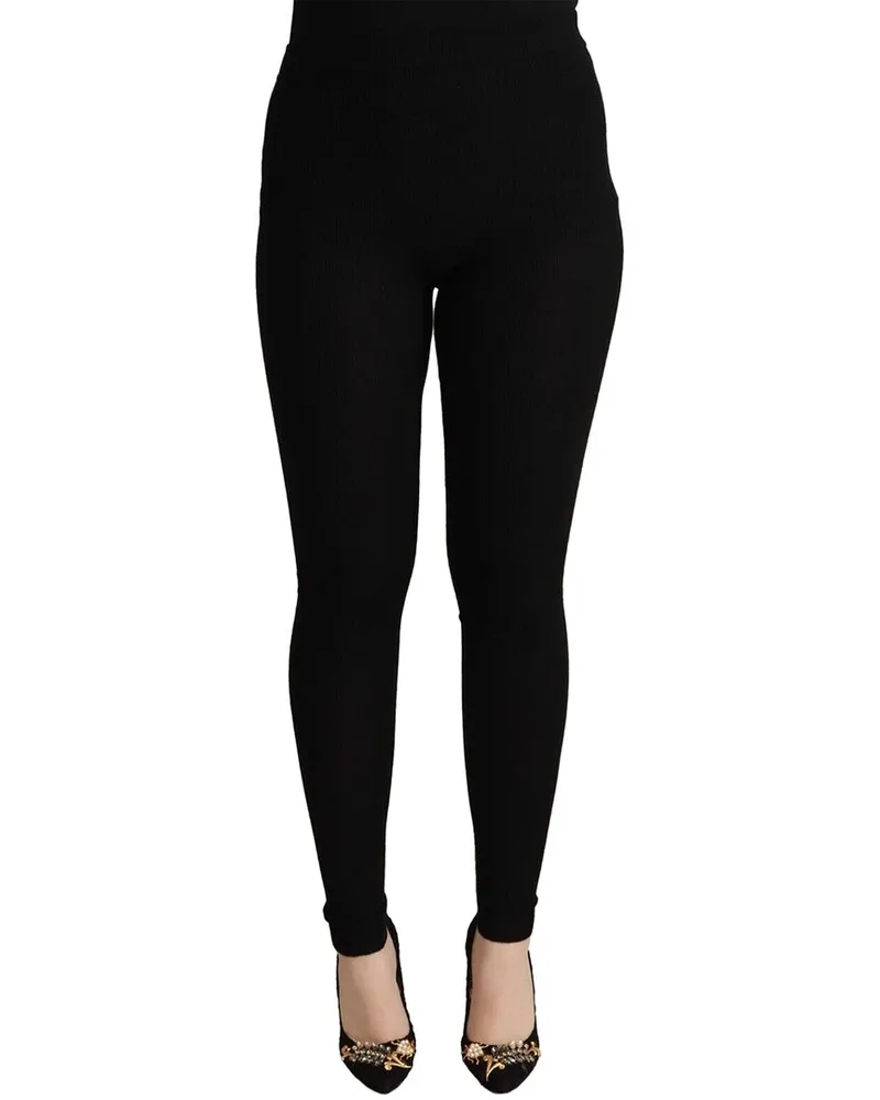 Dolce & Gabbana Cashmere Pant Black