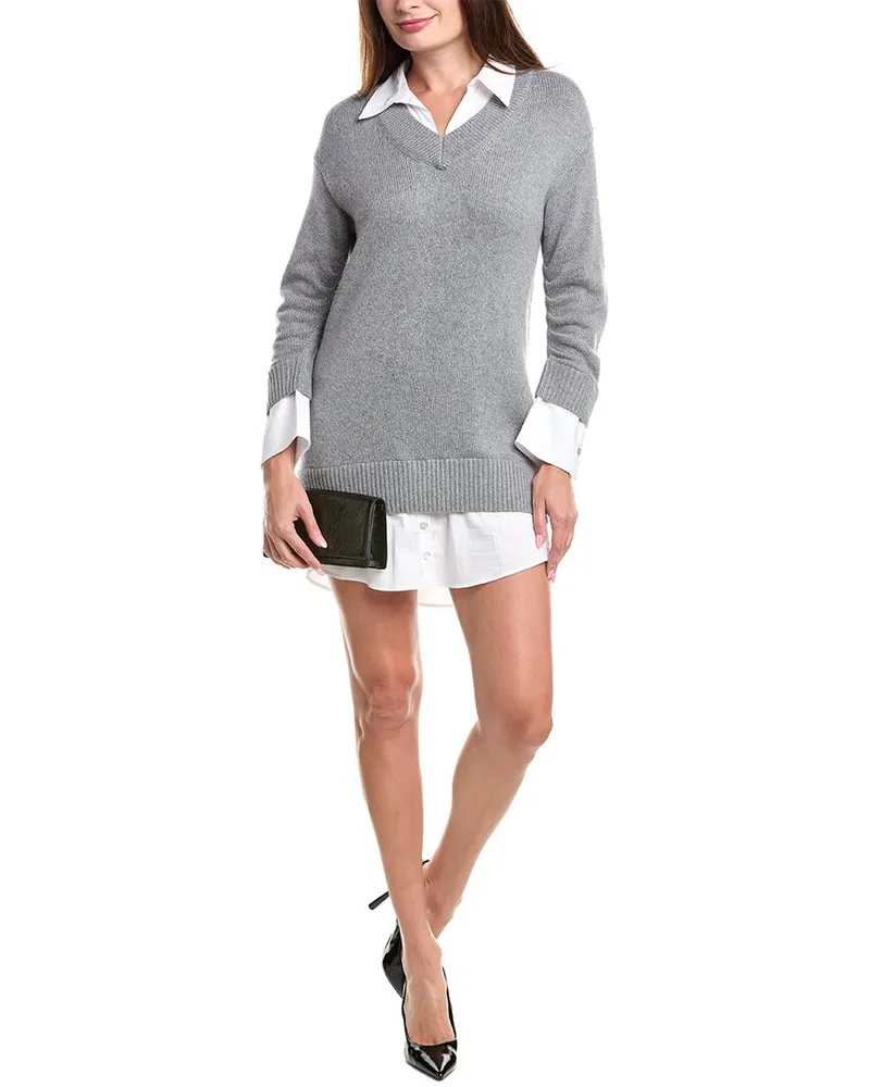 Burberry Pique Polo Dress White