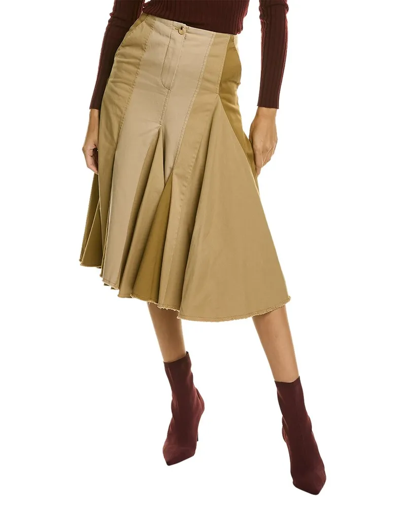 Lanvin Paneled Skirt Nocolor
