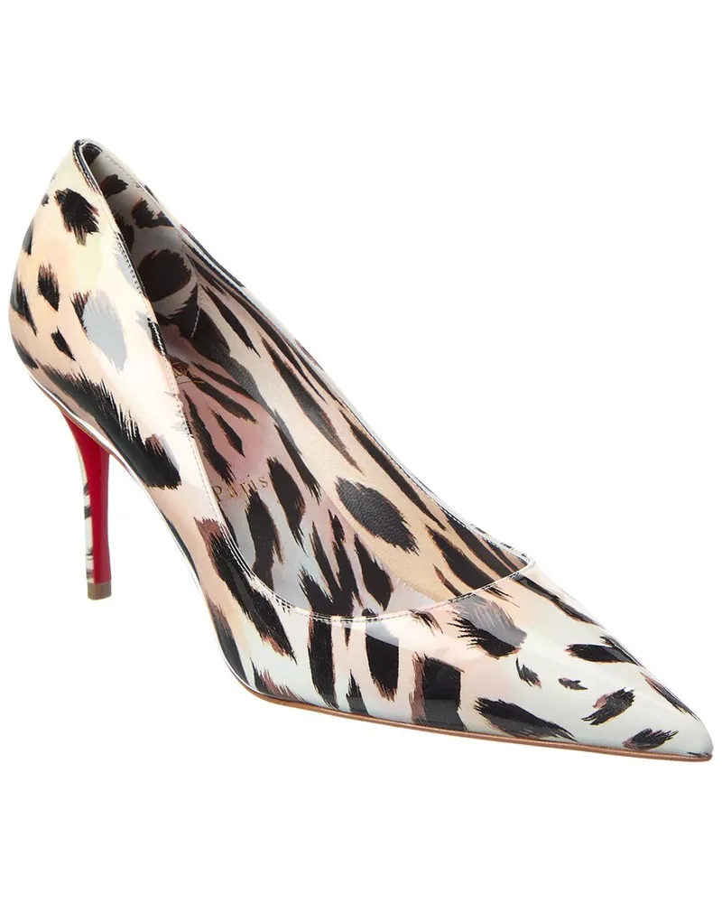 Christian Louboutin Miss Z 80 Leather Pump Nocolor