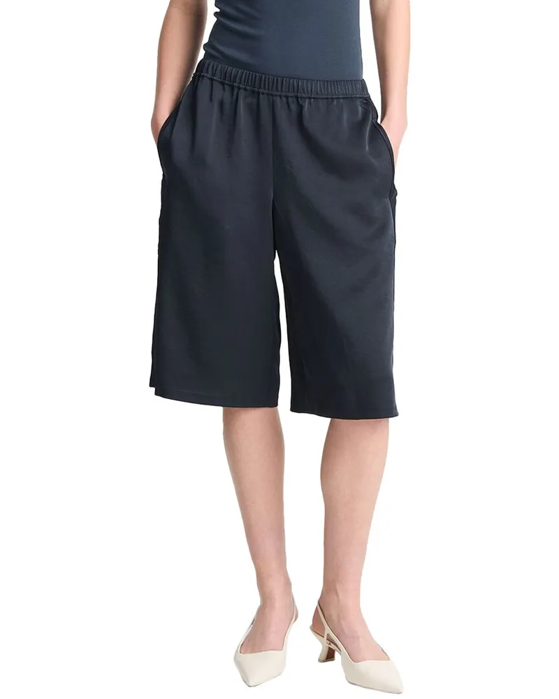 Vince Mid Rise Side Strap Drapey Short Nocolor