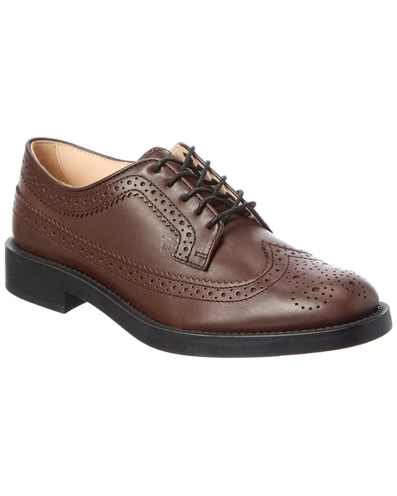 TOD'S TOD’s Leather Oxford Brown