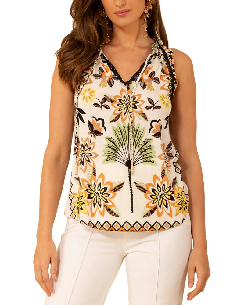 Hale Bob Malia Blouse Nocolor