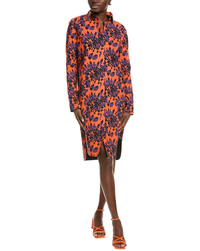 Chiara Boni Amic Shift Dress Orange