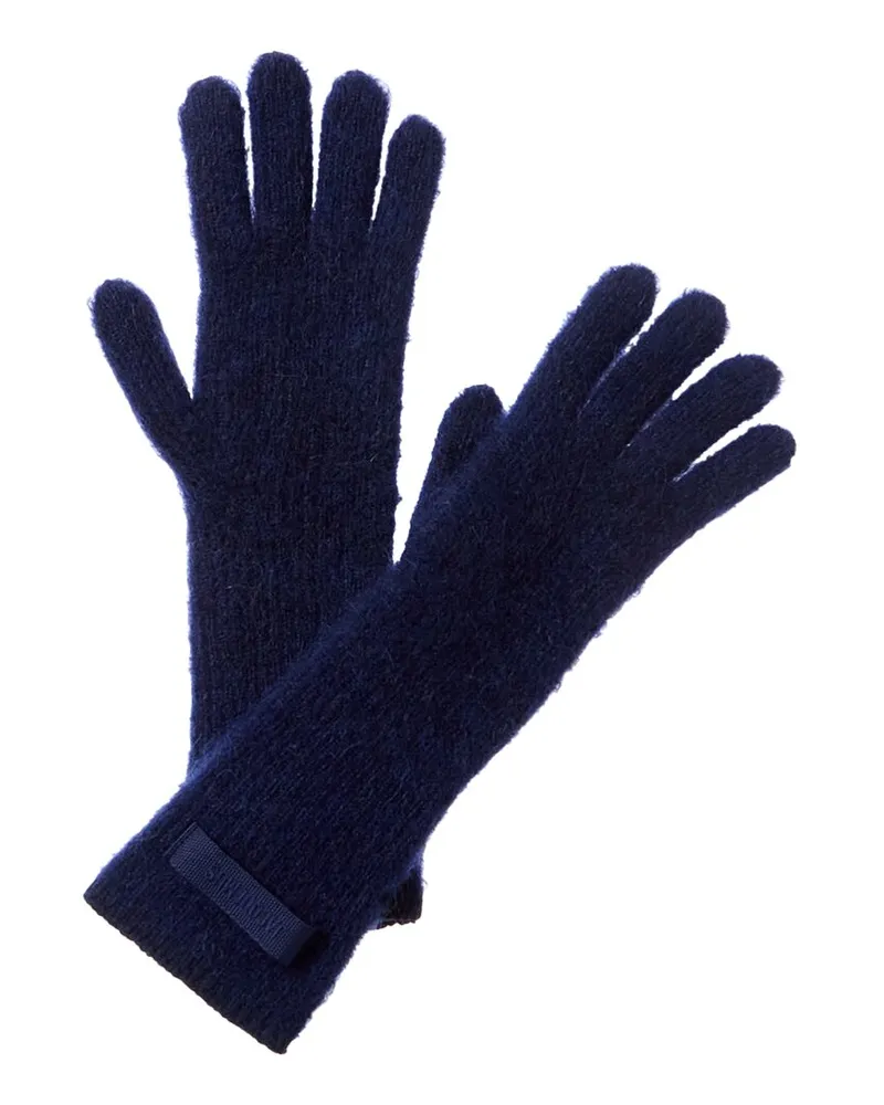 Jacquemus Les Gants Gros Alpaca & Wool-Blend Gloves Blue