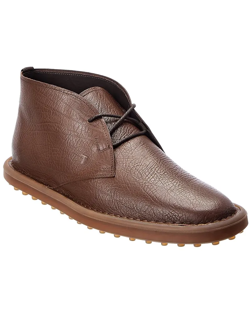 TOD'S TOD’s Desert Leather Boot Brown