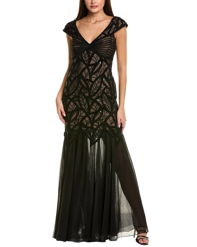 Tadashi Shoji Gown Black