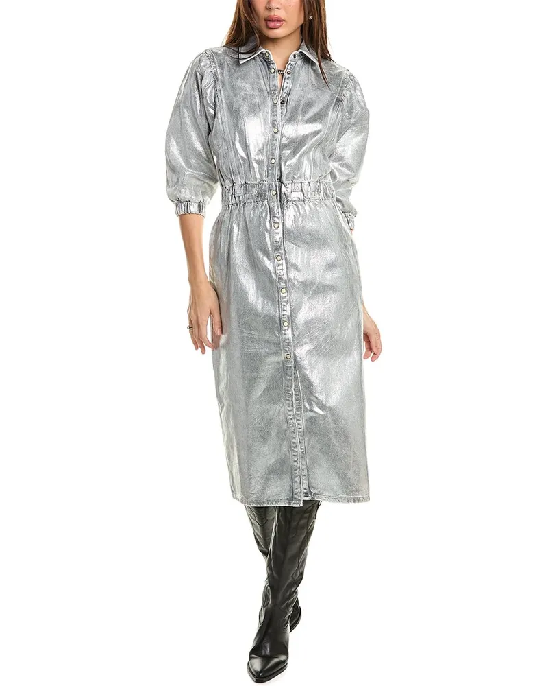 AllSaints Osa Shirtdress Green