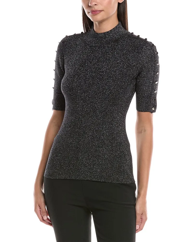 Elie Tahari The Samantha Sweater Black