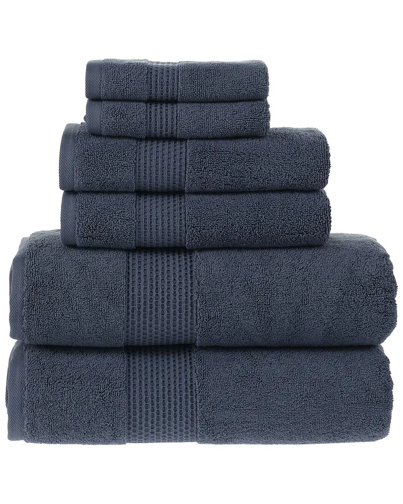 Alexis Antimicrobial Rhapsody Royale 6Pc Towel Set Nocolor