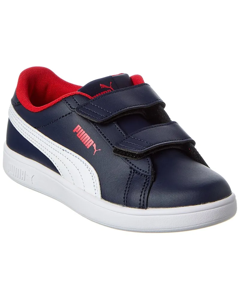 Puma Smash 3.0 L V PS Leather Sneaker Blue