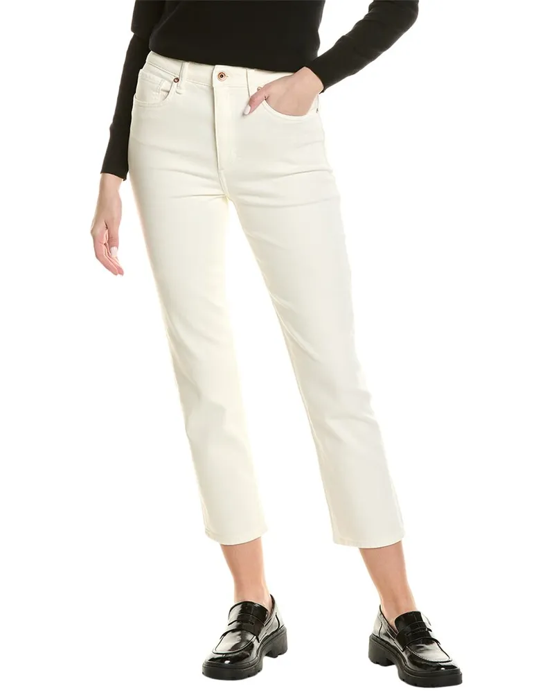Rag & Bone Wren Ecru Slim Jean White