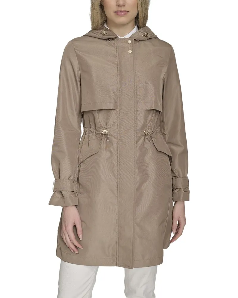 COLE HAAN Travel Packable Jacket Tan