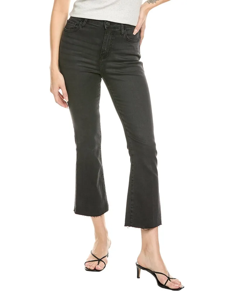 Frame Denim Le Crop Kerry Mini Boot Jean Black