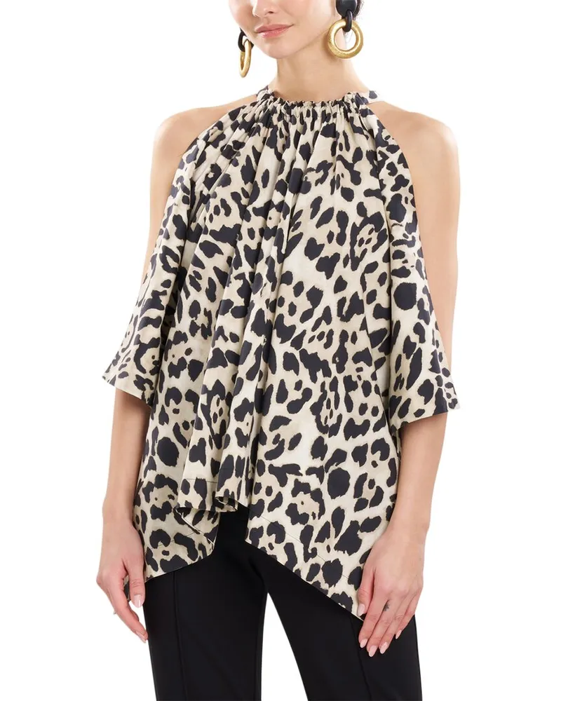NATORI Jaguar Handkerchief Top Nocolor