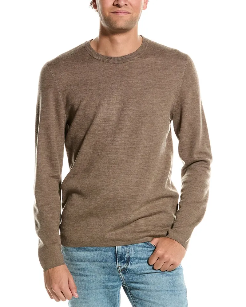 Theory Arnaud Wool Crewneck Sweater Nocolor