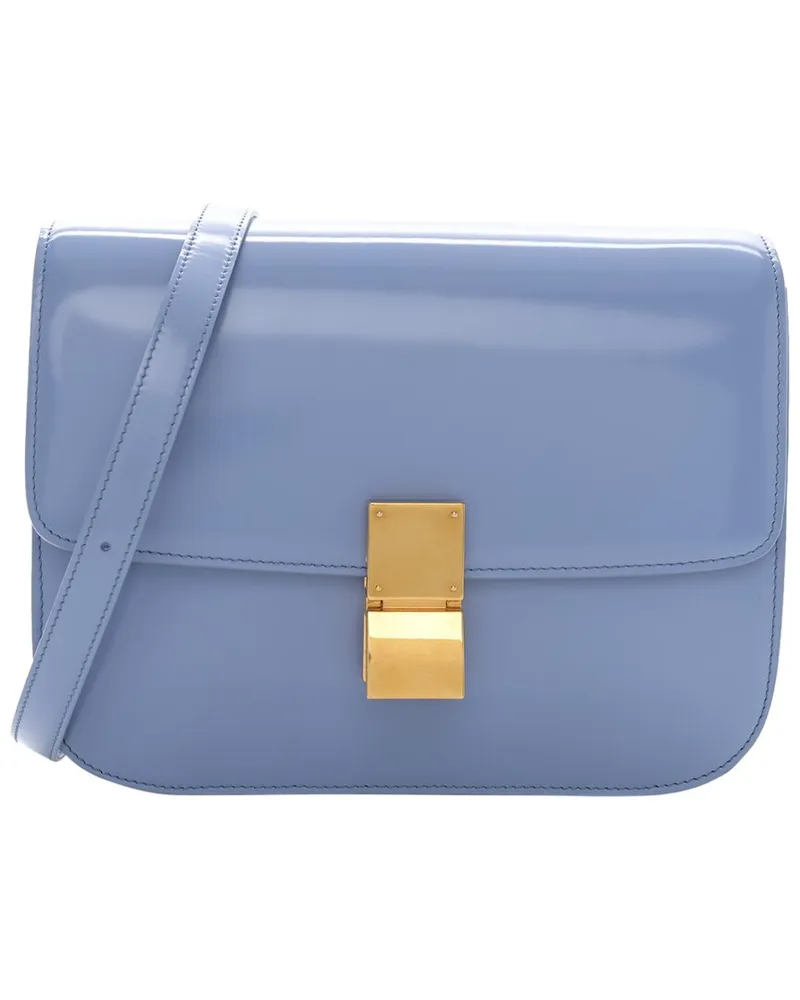 Celine Porcelain Rose Leather Flap Bag Medium (Authentic Pre-Loved Nocolor