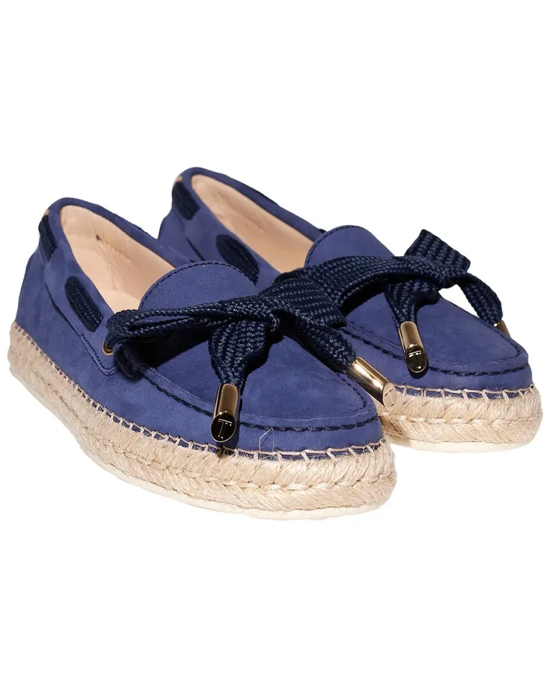 TOD'S TOD’s Suede Espadrille Blue