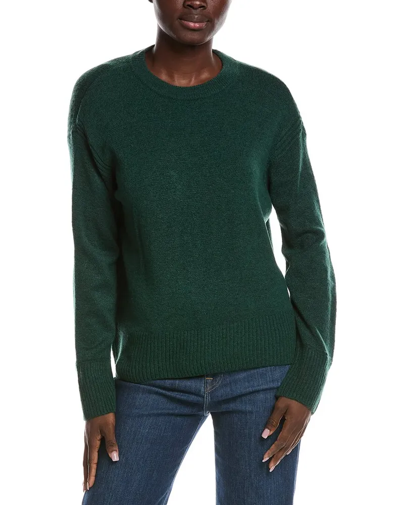 Vince Camuto Crewneck Sweater Green