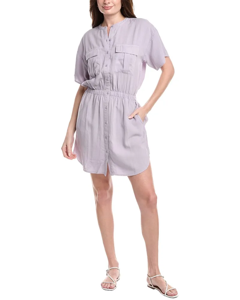 Splendid Raquel Mini Dress Purple
