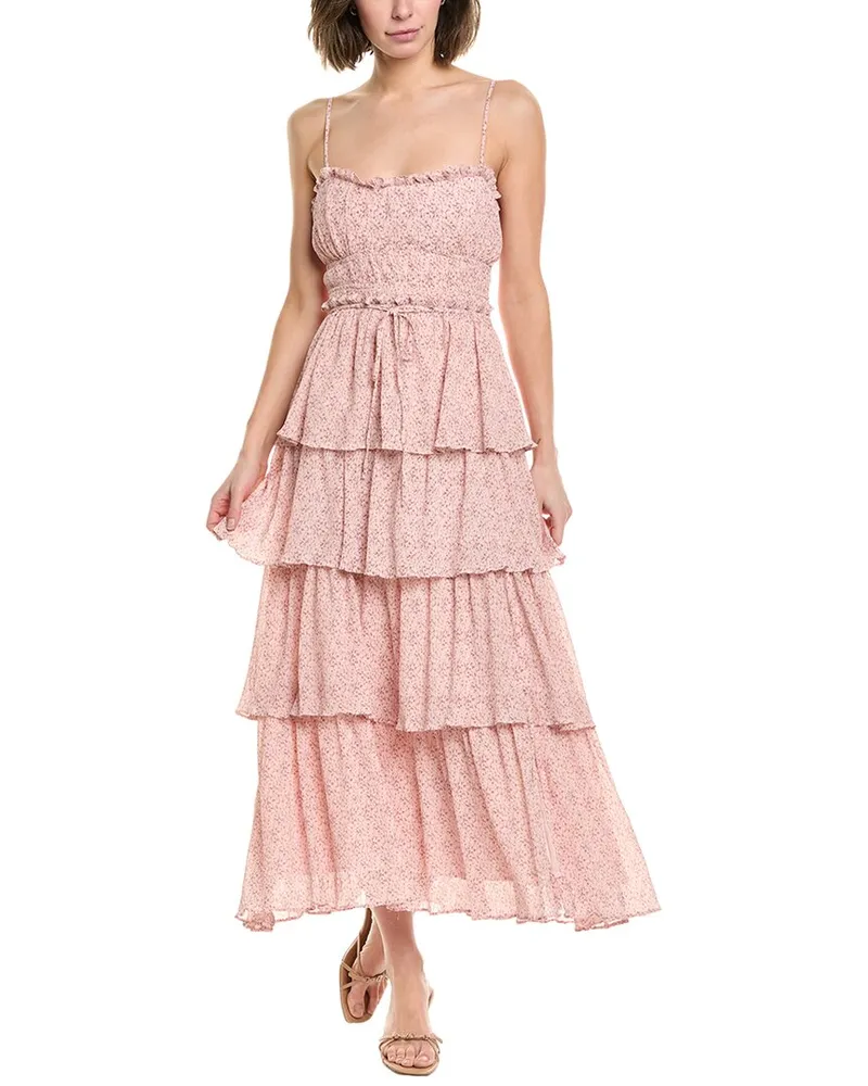 ASTR the Label Harriet Maxi Dress Pink