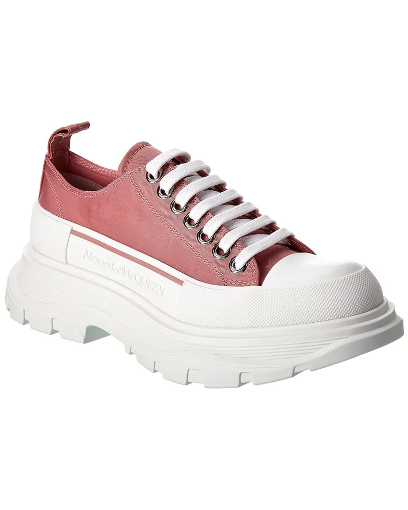Alexander McQueen Tread Slick Canvas Sneaker Pink