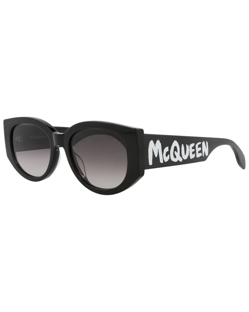 Alexander McQueen Women's AM0330S 54mm Sunglasses Black