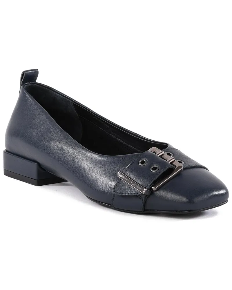 Seychelles Cambridge Leather Flat Blue