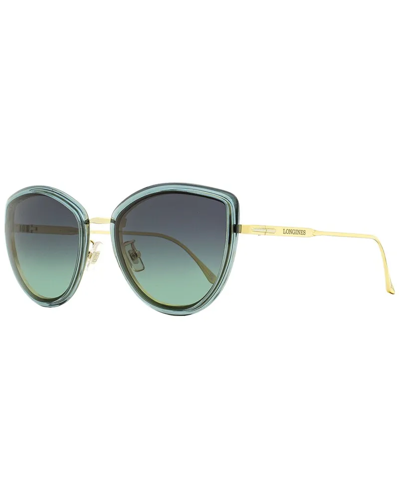 Longines Women's LG0010H 56mm Sunglasses Blue