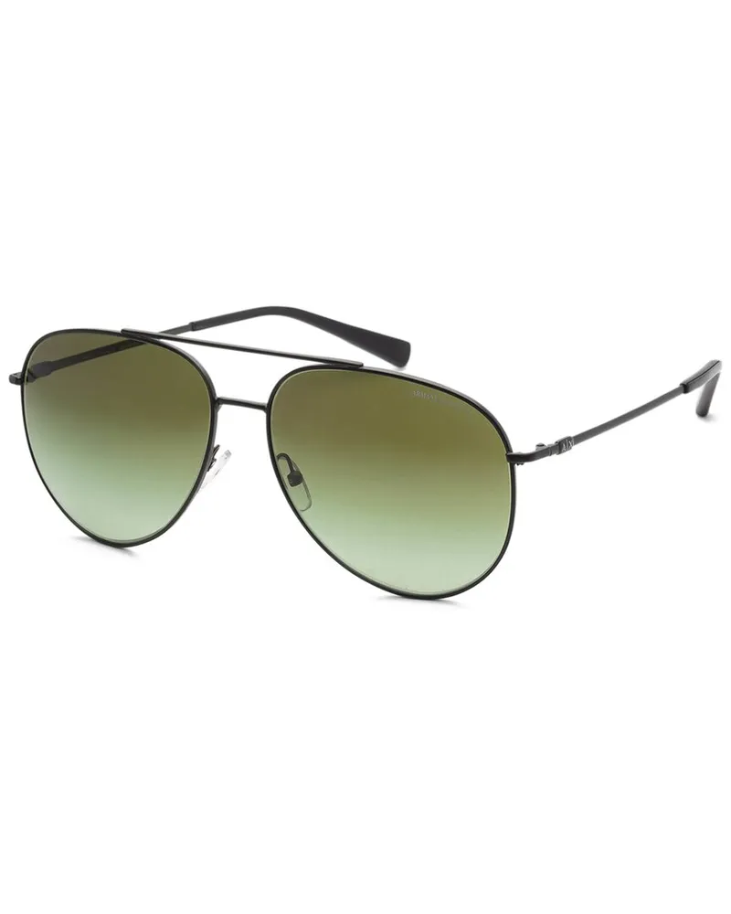 Armani Exchange Men's AX2043S 62mm Sunglasses Black