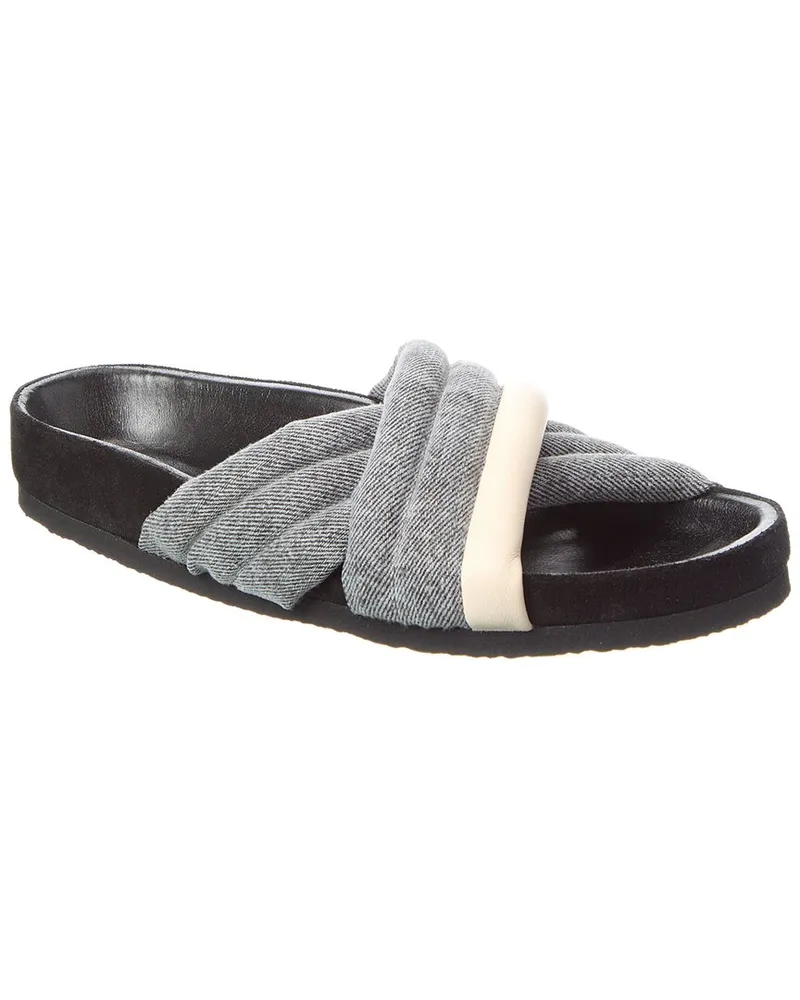 Isabel Marant Holden Leather Sandal Black
