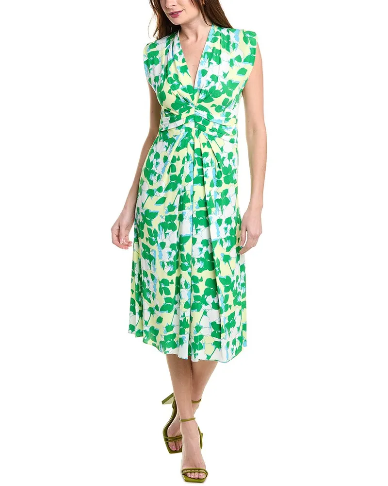 Diane von Furstenberg Livia Midi Dress Green