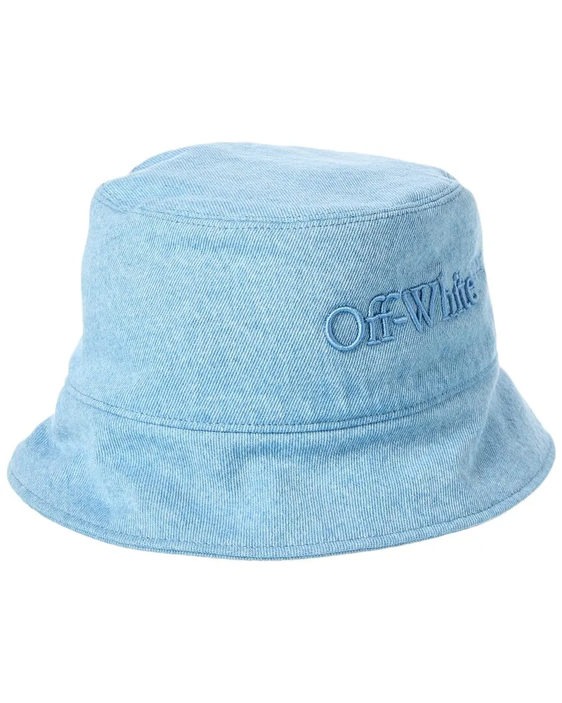 OFF-WHITE Off-White™ Logo Bookish Bucket Hat Blue