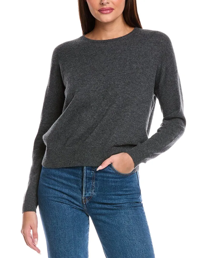 Splendid Tori Cashmere Sweater Grey