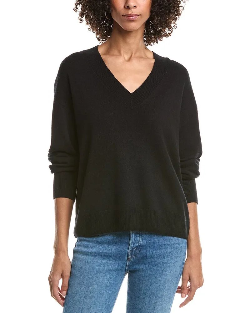 Michael Stars Odette Wool & Cashmere-Blend Sweater Black