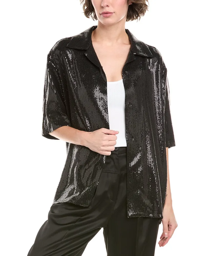 Michael Kors Sequin Shirt Black