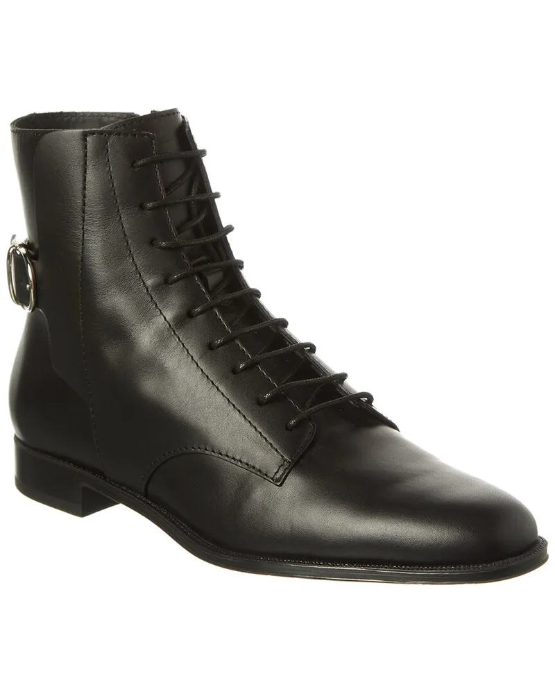 TOD'S TOD’s Gomma Leather Bootie Black