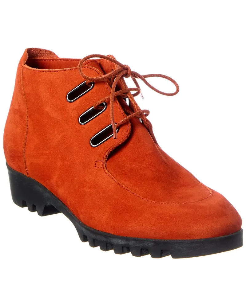 Arche Jimila Leather Bootie Orange