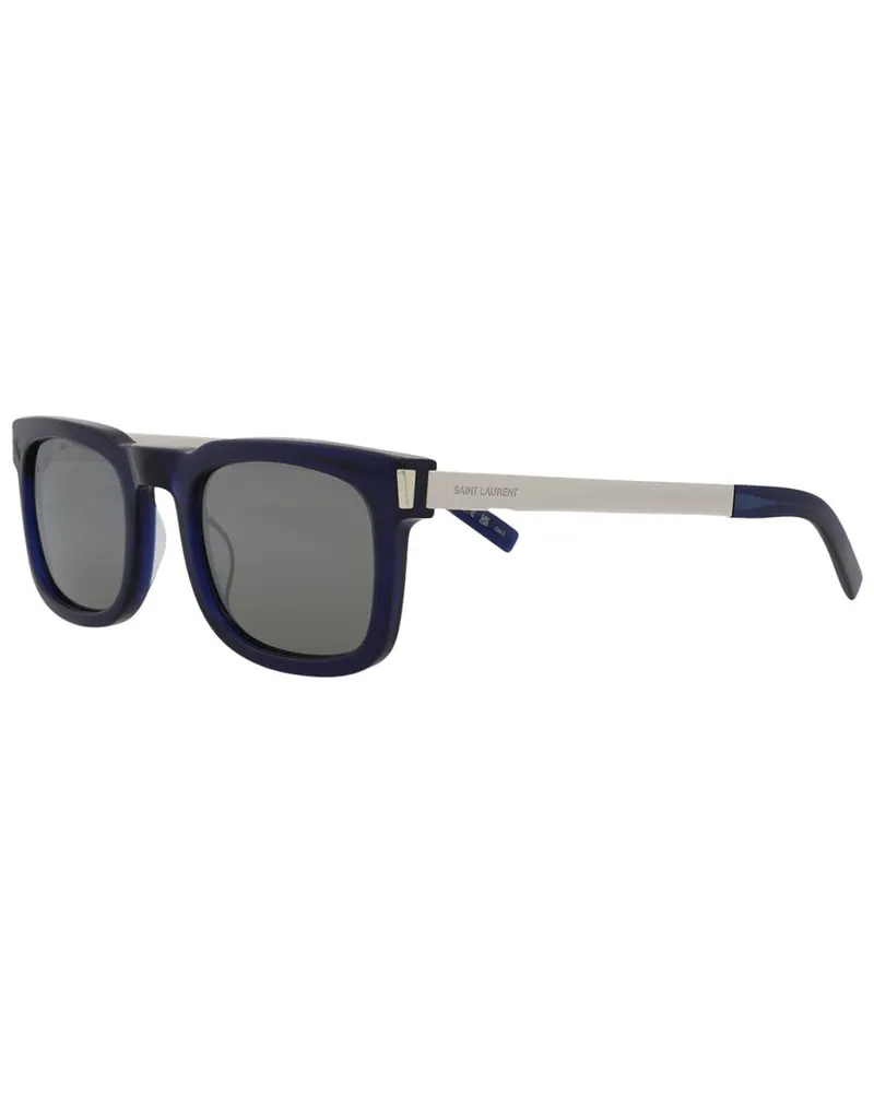 Saint Laurent Unisex SL581 51mm Sunglasses Blue