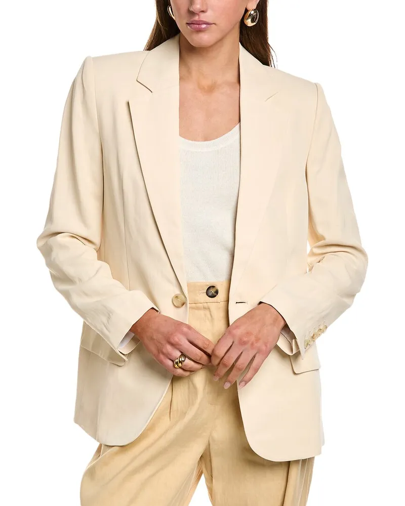 A.L.C. Arlo II Linen-Blend Jacket Beige