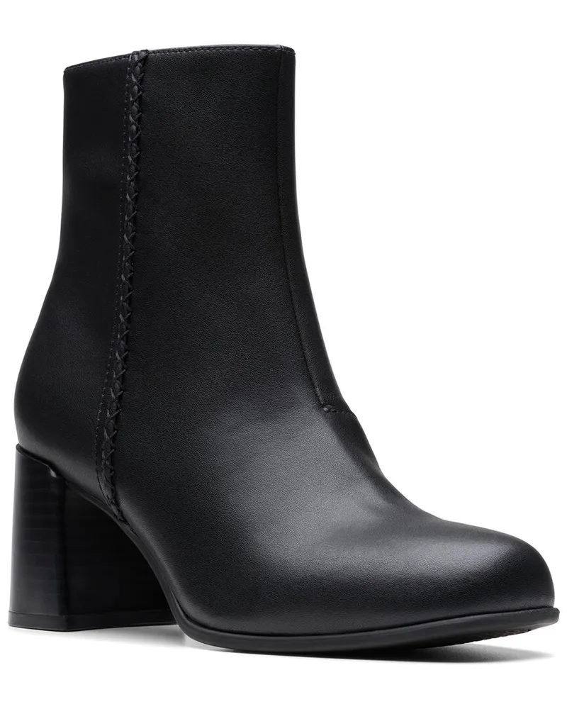 Clarks Keirsta Faye Leather Bootie Nocolor
