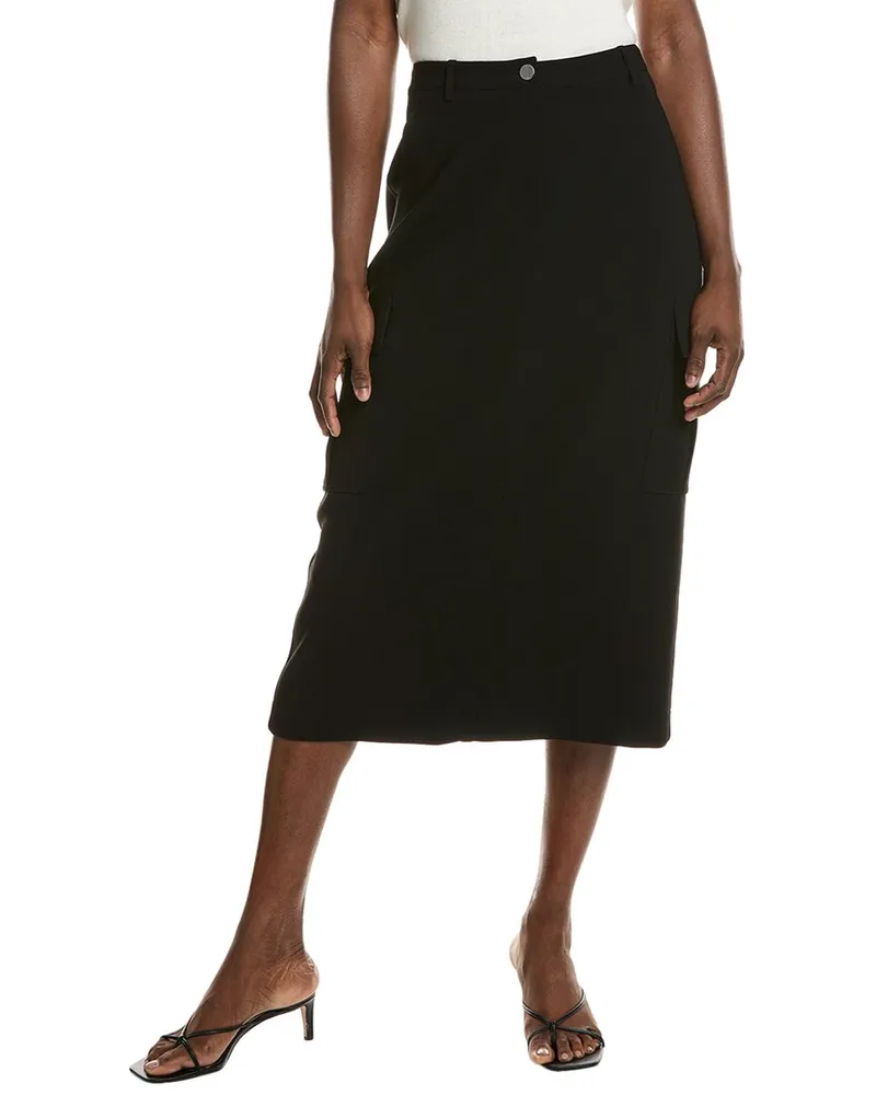 Theory Relaxed Cargo Skirt Black