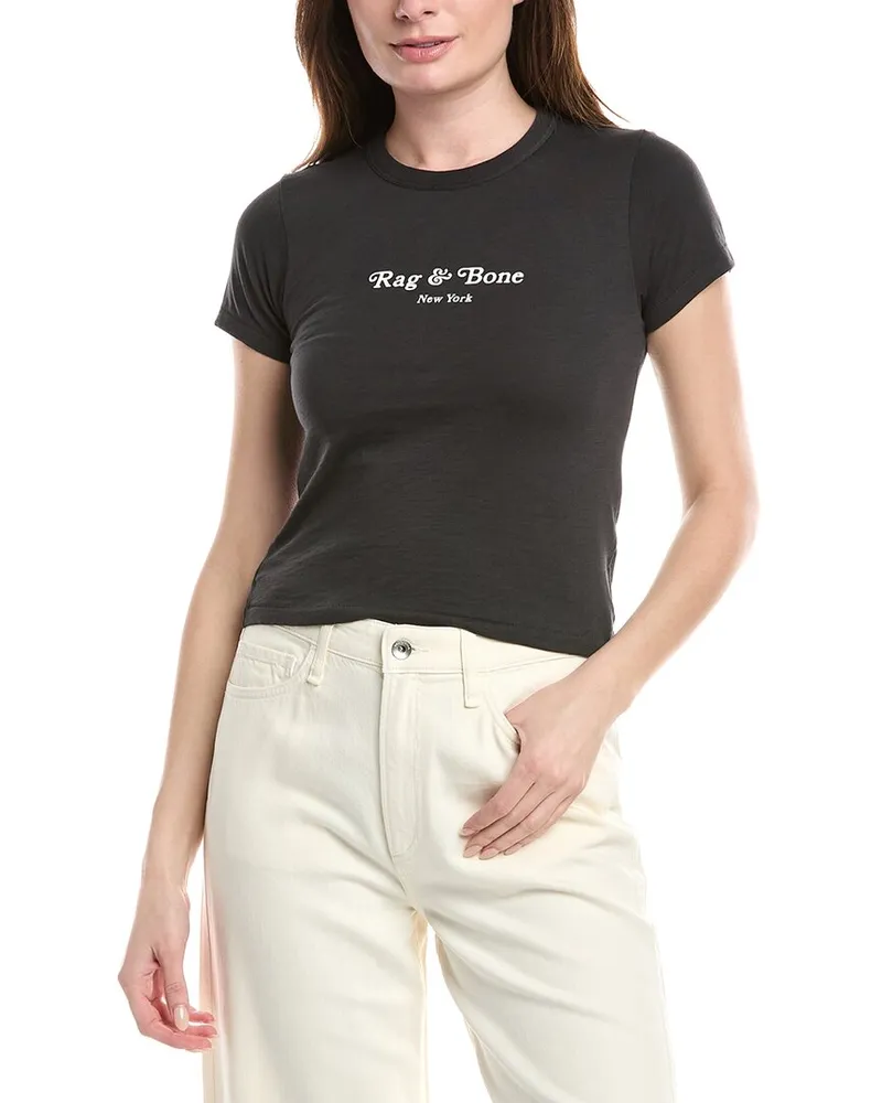 Rag & Bone Mini T-Shirt Black