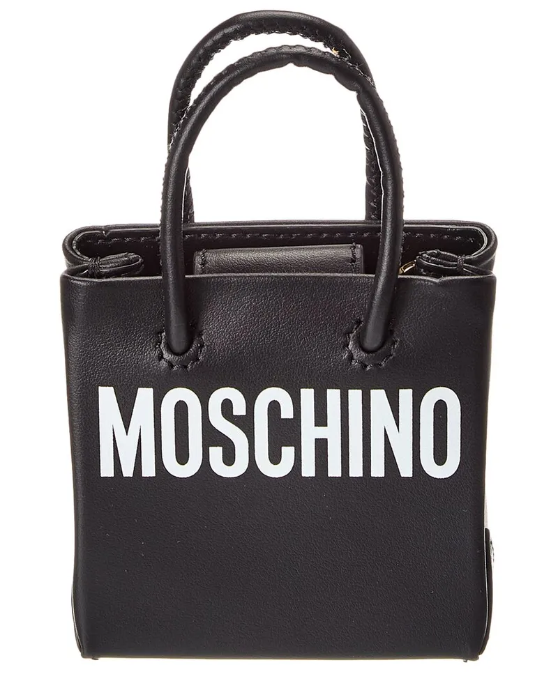Moschino Leather Coin Pouch (Authentic Pre-Loved Nocolor