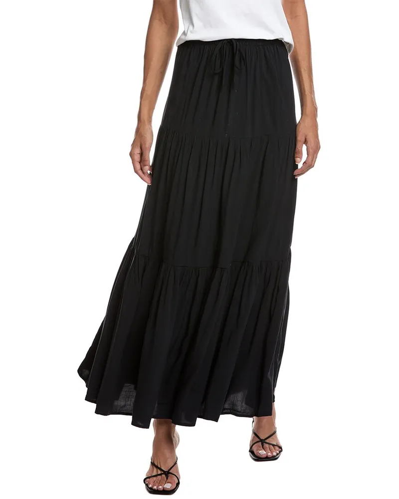 Splendid Melanie Maxi Skirt Black